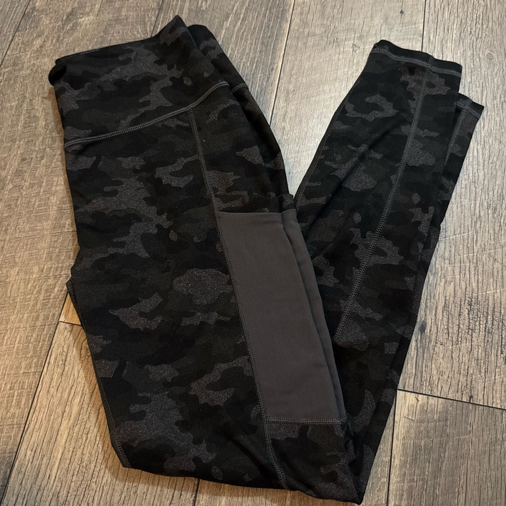 Fabletics Black Camo Leggings